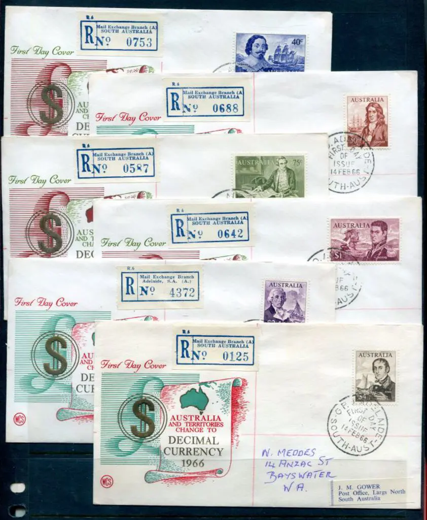 1966 (14th Feb) Decimal Currency 1c to 4c QEII, ... Image 1++