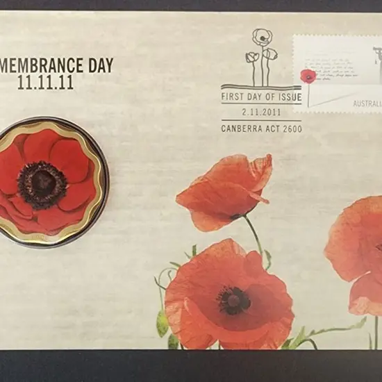 2011 (2nd Nov) Remembrance Day 11.11.11 with $5 ...