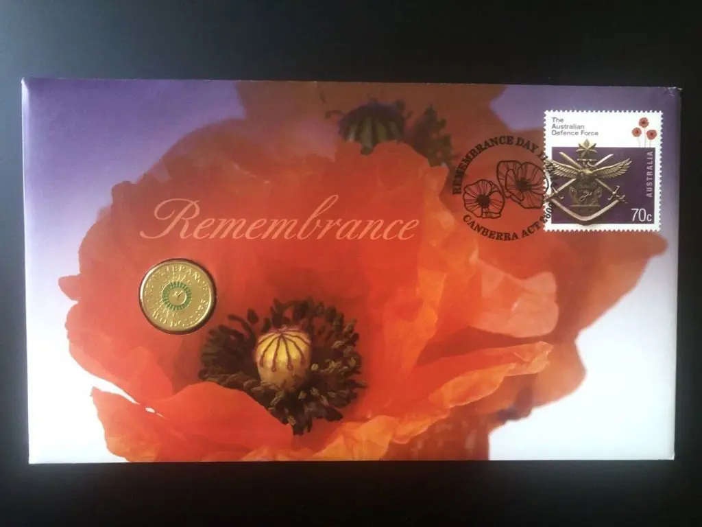 2014 (11th Nov) Remembrance PNC with $2 green dove ... Image 1++