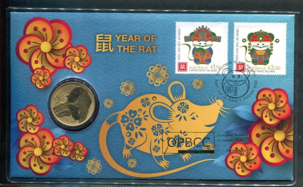 2020 (8th Jan) Christmas Is Year of the Rat $1.10 ... Image 1++