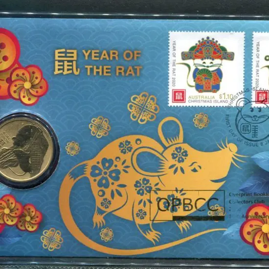 2020 (8th Jan) Christmas Is Year of the Rat $1.10 ...