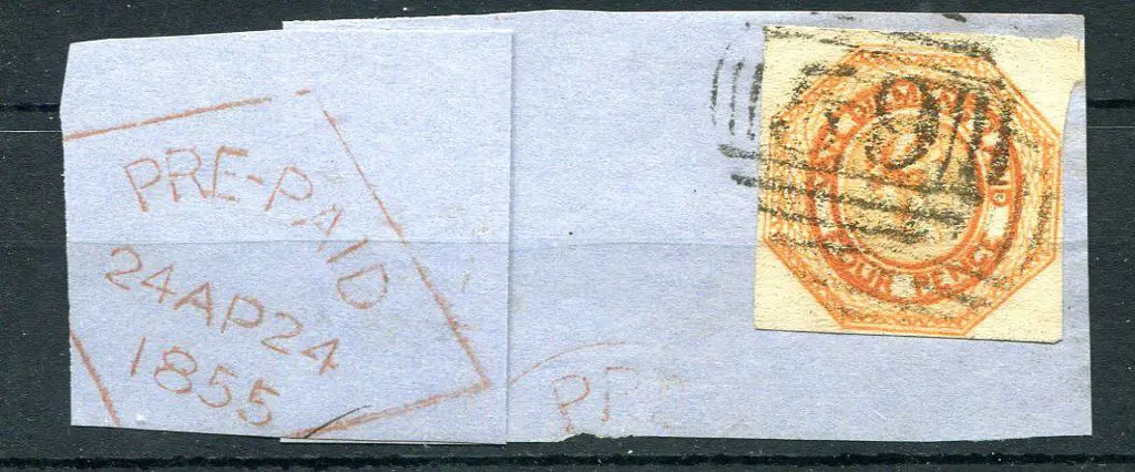 1853 4d red-orange, second state with blurred ... Image 1++