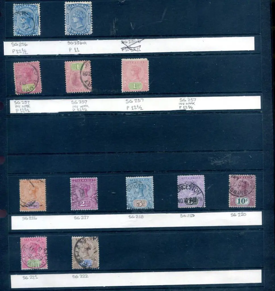 1892 to 2/6 good to F/U (Cat. £65), 1906/09 9d ... Image 1++