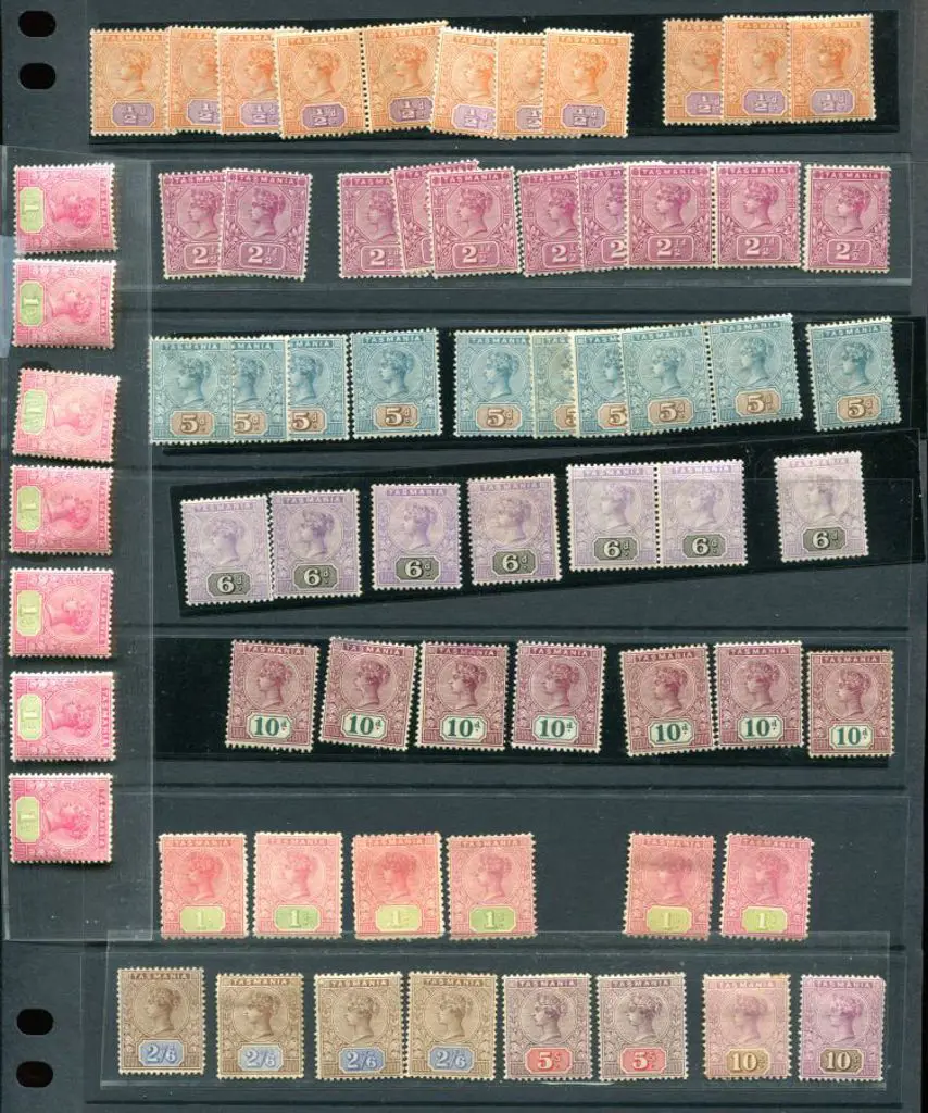 1892-1899 MLH range duplicated to 10/- comprising ... Image 1++