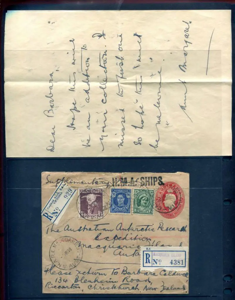 1948 (25th Feb) KGVI 2½d PSE uprated with 1/3d ... Image 1++