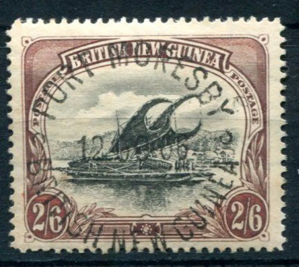 1905 2/6d black & brown, line perf, horiz wmk fine ... Image 1++