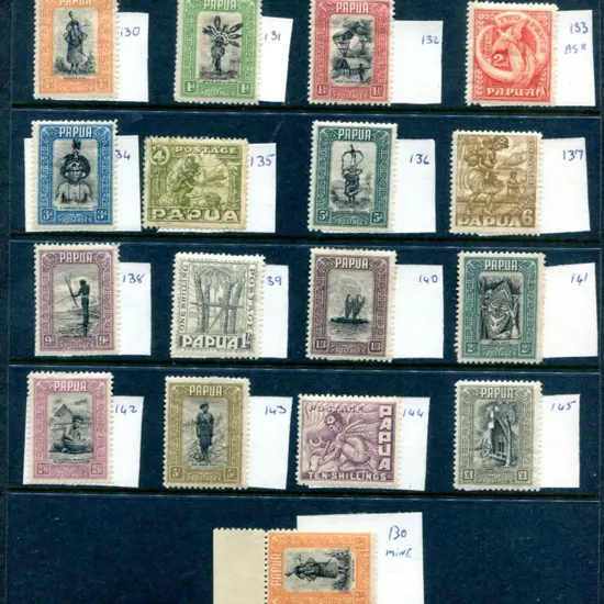 1932 Pictorials to £1 MLH, the 10/- MUH with ...