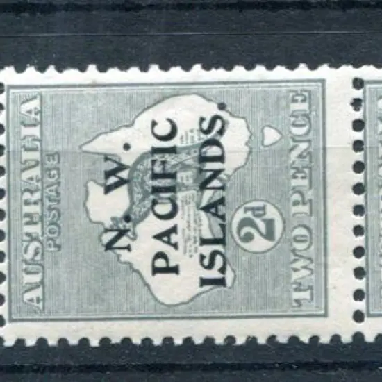 1915/16 2d grey, 2nd wmk in vertical abc strip of ...