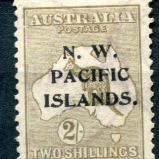 1918/22 2/- pale brown, 3rd wmk with plate 2 ...