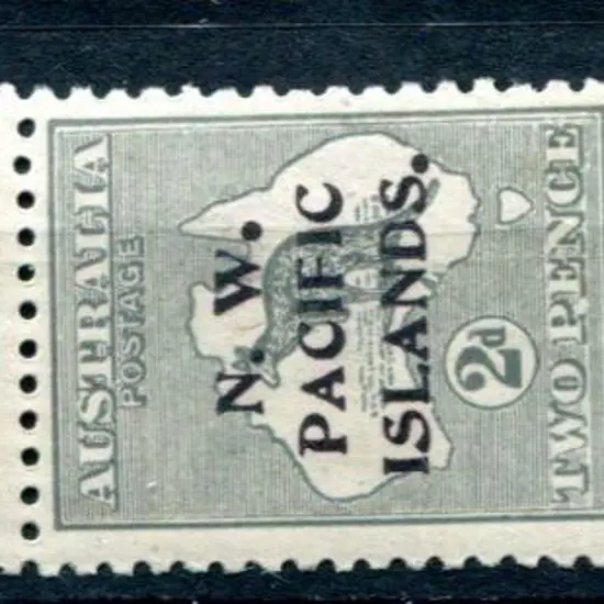 1918/22 2d grey, 3rd wmk vertical abc strip of 3 ...