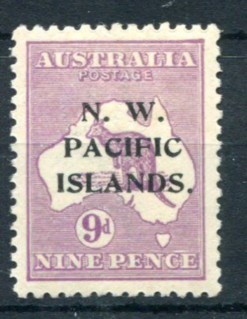 1918/22 9d red violet Die IIB, 3rd wmk with Plate ... Image 1++