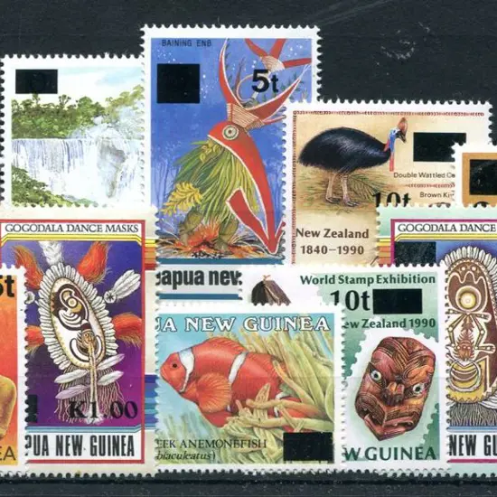 1994 Emergency ovpts set of 11 fine MUH. SG ...