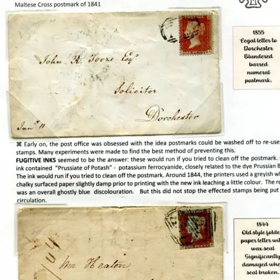 1834 pre-stamp letter to East India Company in ...