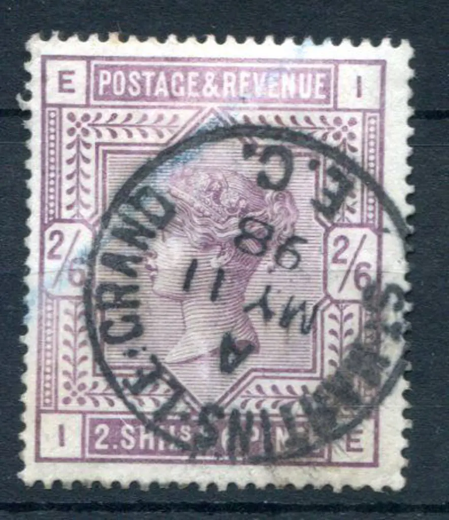 1883/84 2/6d lilac. Fine used with complete "St ... Image 1++