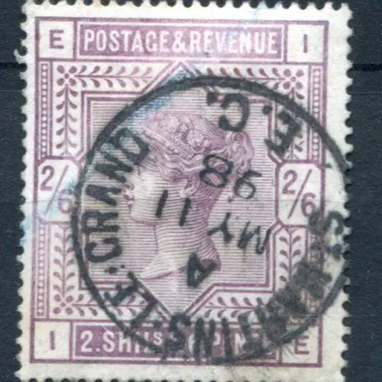 1883/84 2/6d lilac. Fine used with complete "St ...
