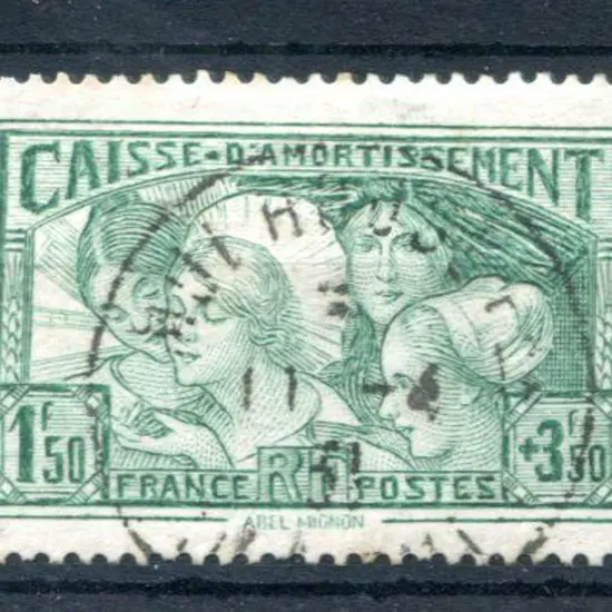 France 1931 1f50 + 3f50 "French Provinces" Sinking ...
