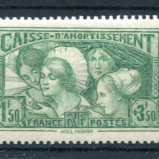 France 1931 1f50 + 3f50 "French Provinces" Sinking ...