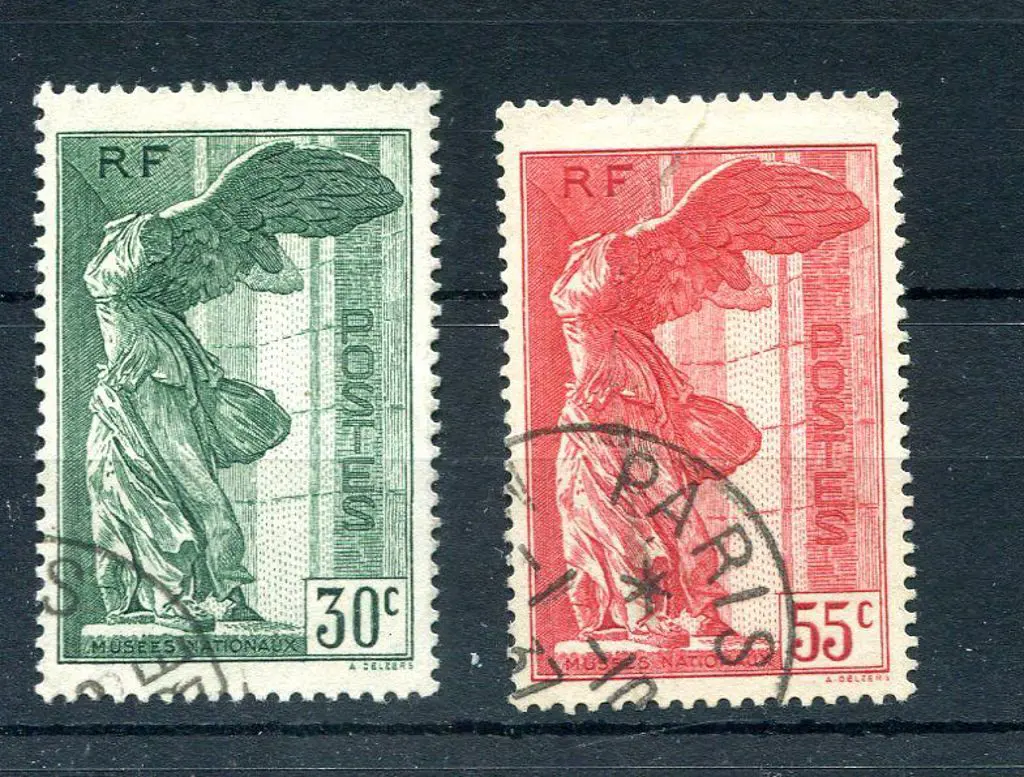 France 1937 National Museums pair. Fine used. SG ... Image 1++