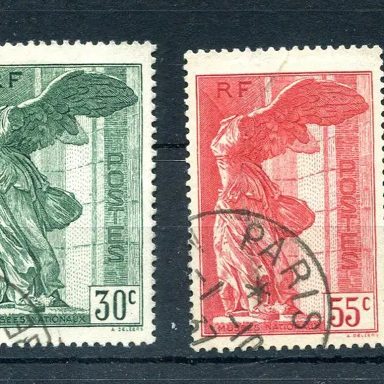 France 1937 National Museums pair. Fine used. SG ...