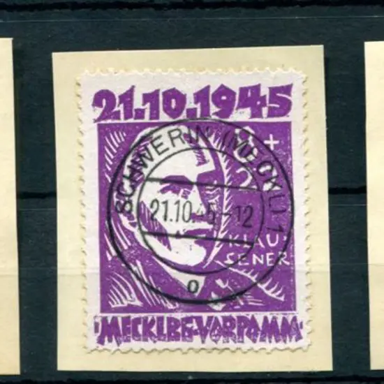 Germany-Russian Zone Mecklenburg - Vorpommenn 1945 ...