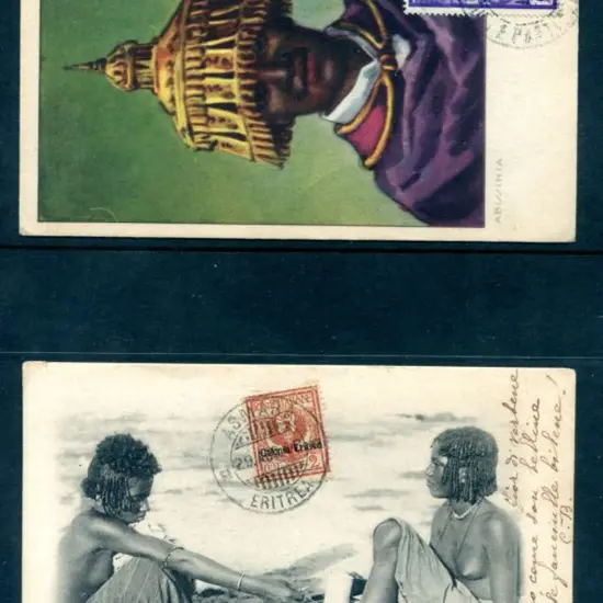 East Africa 1938 1 lire violet Italian East Africa ...