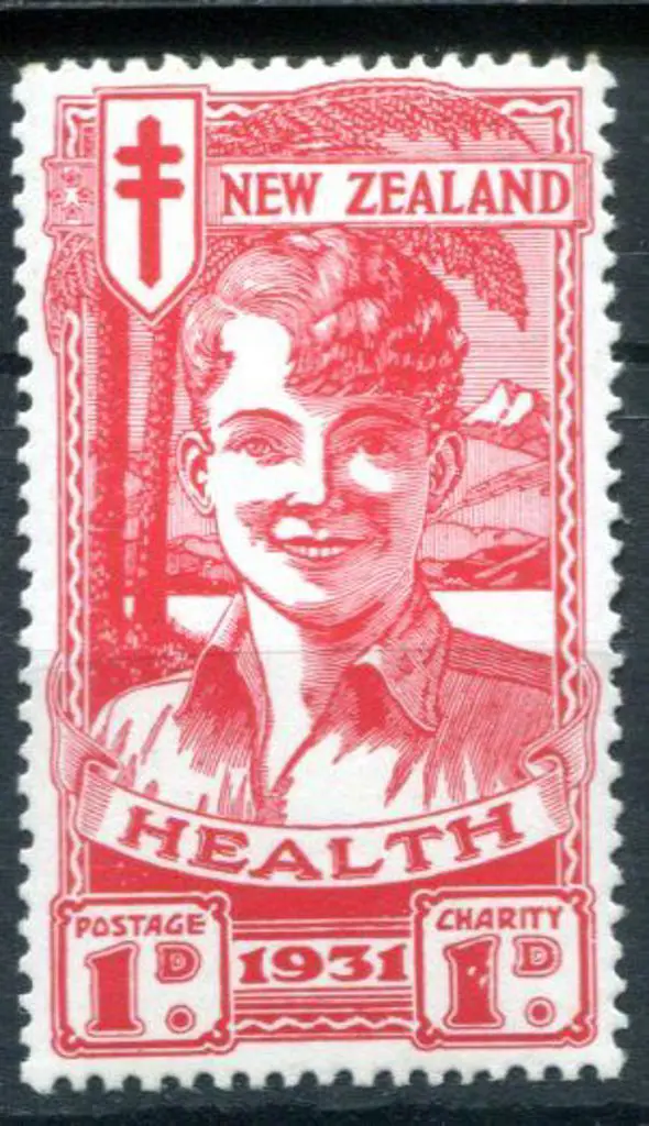New Zealand 1931 1d Health "Smiling Boy". Fresh ... Image 1++