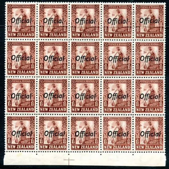 New Zealand 1936/61 1½d red-brown pictorial, perf. ...