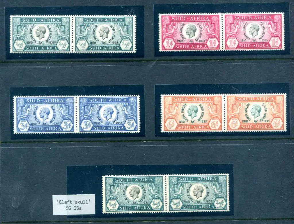 South Africa 1935 Silver Jubilee set of 4 ... Image 1++