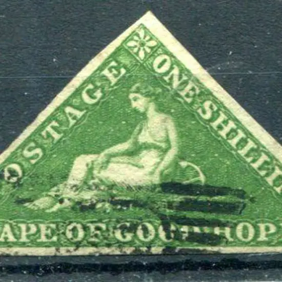 South Africa-Cape of Good Hope 1855/63 1/- bright ...