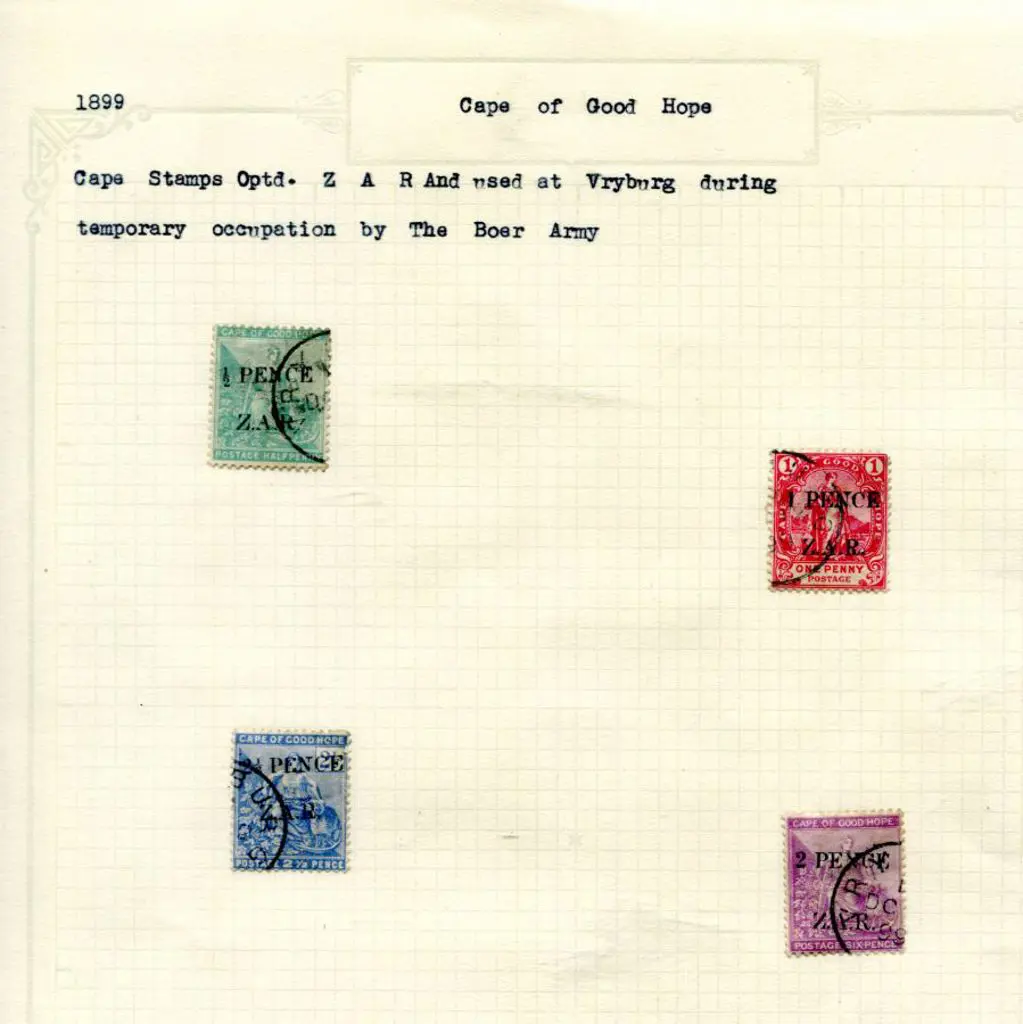 South Africa-Cape of Good Hope 1899 COGH ovptd ... Image 1++