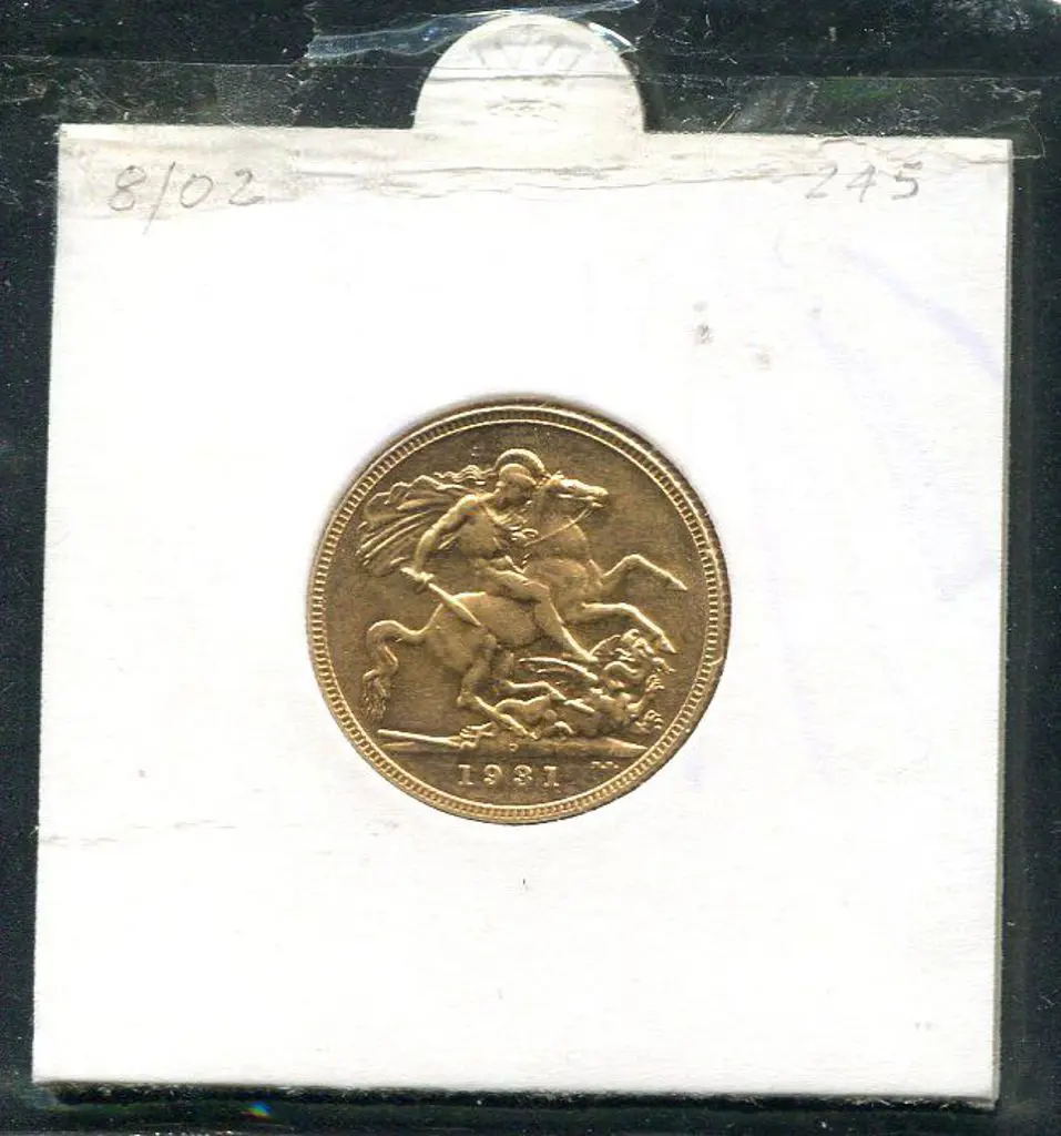 1931 (P) Sovereign. aUnc Image 1++