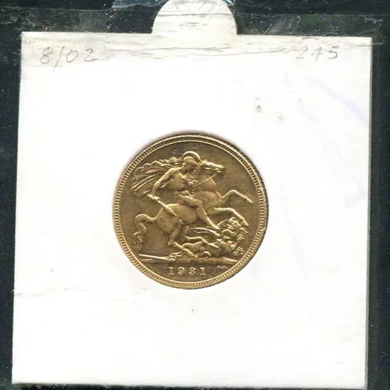 1931 (P) Sovereign. aUnc