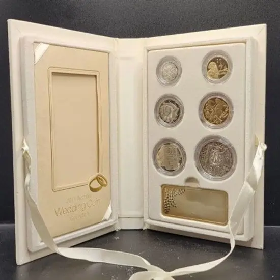1990-2010 Six Coin Proof sets in RAM boxes commem ...