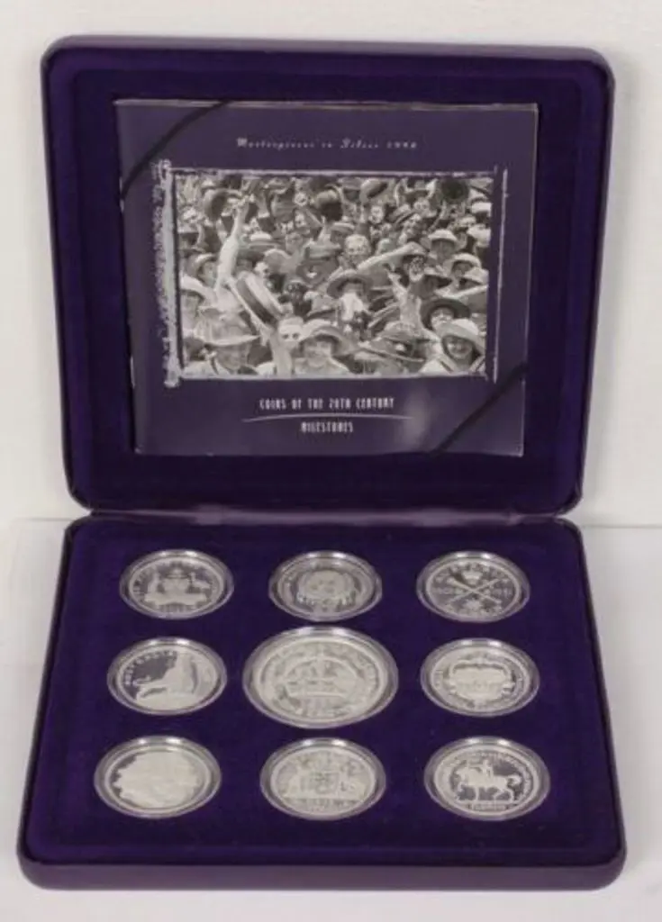 1998 Masterpieces in Silver - Milestones. Set of 9 ... Image 1++