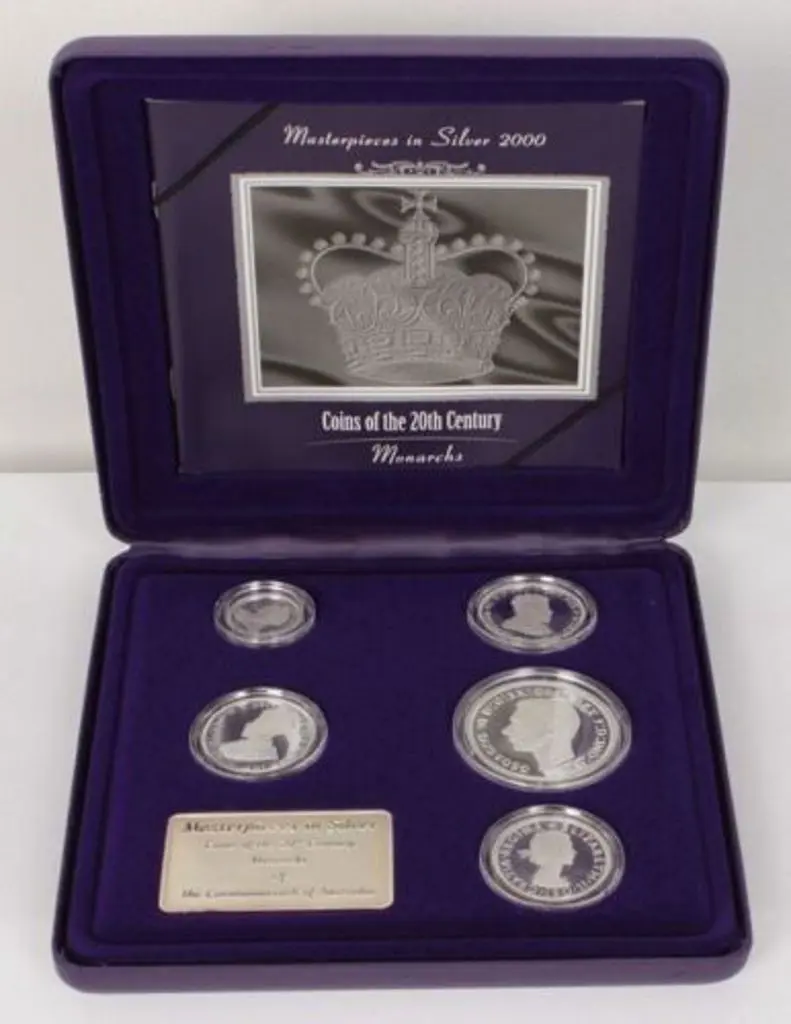 2000 Masterpieces in Silver - 20 Century Monarchs. ... Image 1++