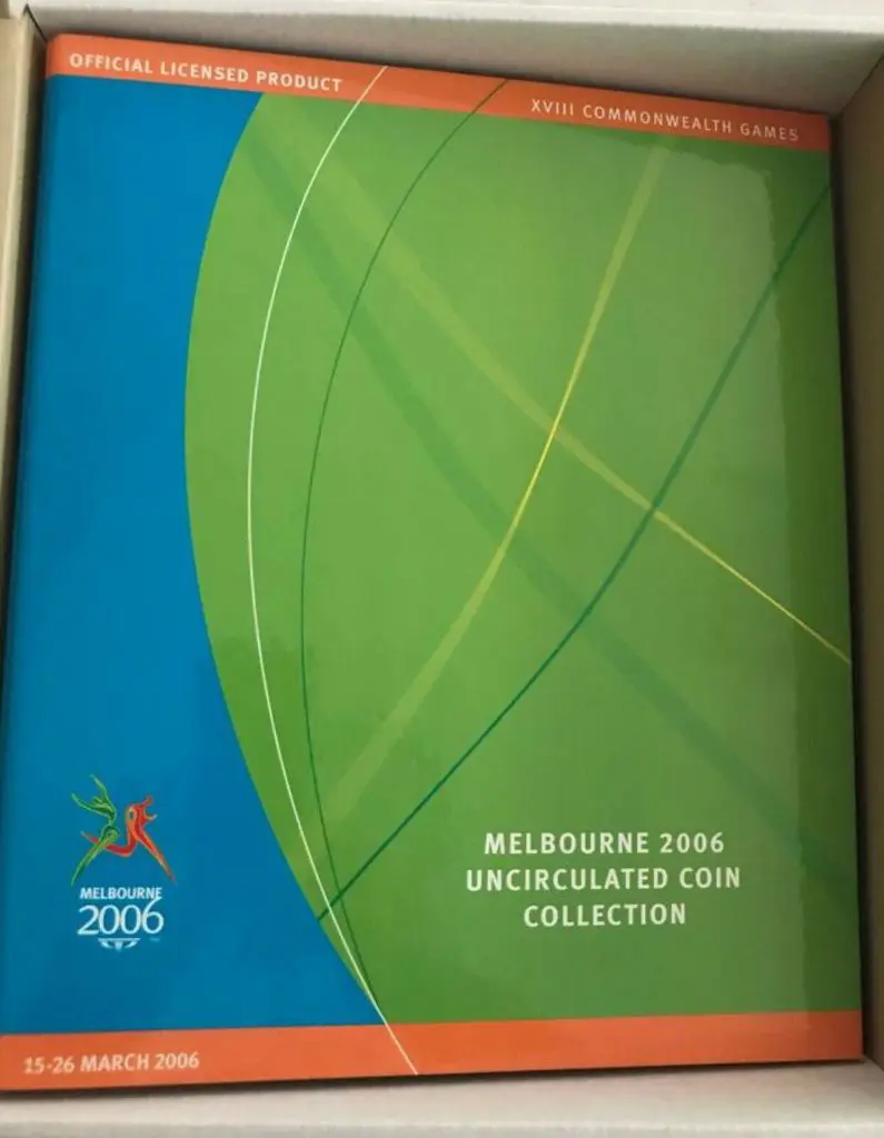 2006 Commonwealth Games 50c Unc Coin Collection ... Image 1++