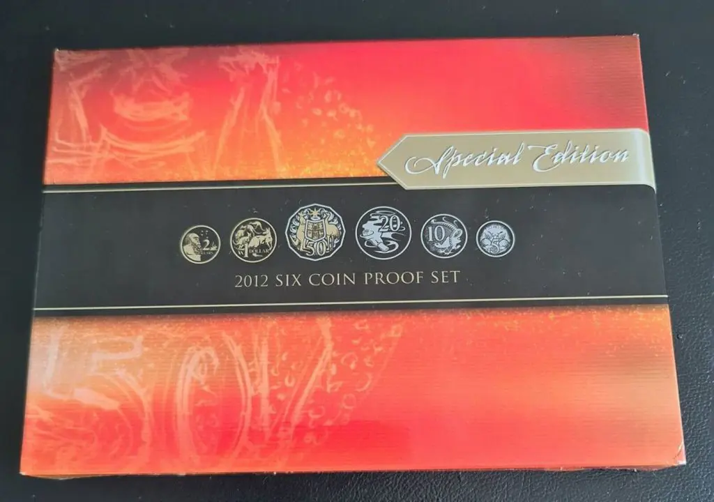 2012 Six Coin Proof sets & Unc sets with gold ... Image 1++