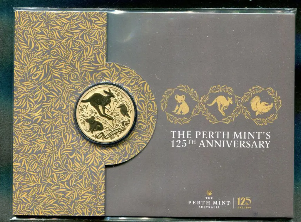 2014 $1 Kangaroo, Koala & Kookaburra illust Perth ... Image 1++