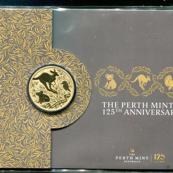 2014 $1 Kangaroo, Koala & Kookaburra illust Perth ...