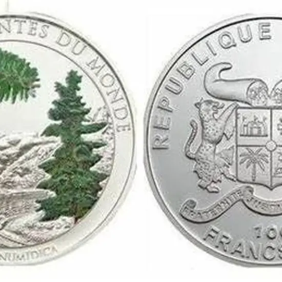 Benin 2010 100 Francs "Aries Numidica" silver ...