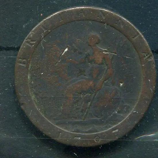 England 1797 2d Cartwheel Proclamation. gF