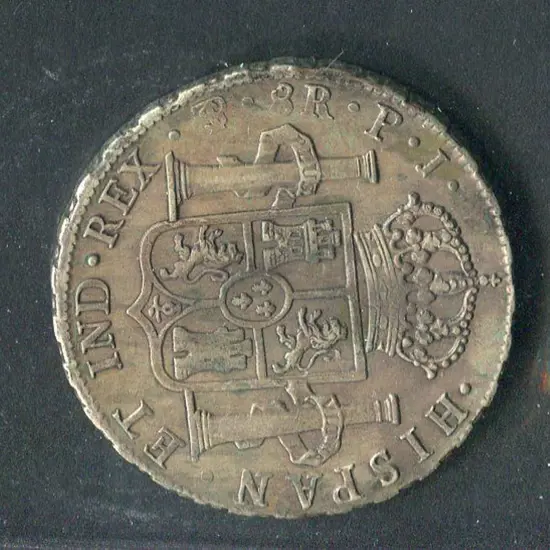 Spain 1809 Ferdinand VII Silver 8 Reales. VF