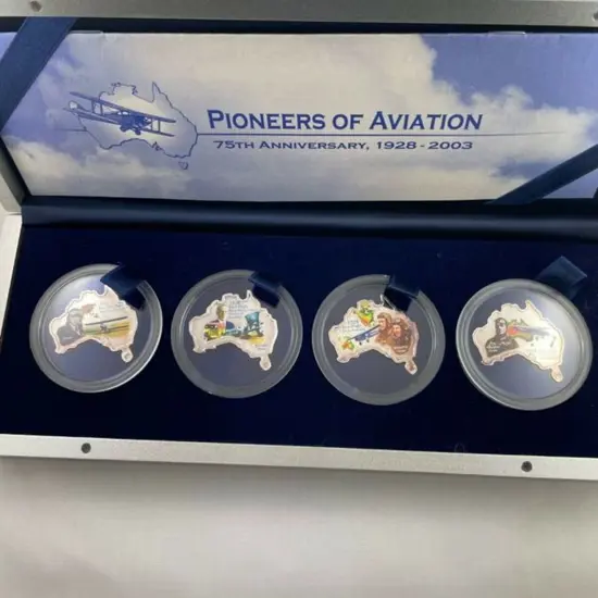 Tuvalu 2003 "Pioneers of Aviation 75th ...