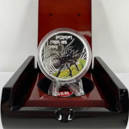 Tuvalu 2012 $1 Funnel-Web Spider & 2013 $1 Sea ...