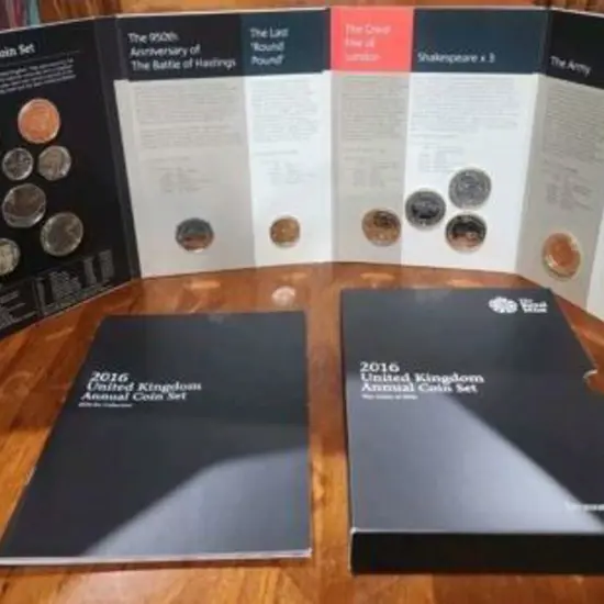 United Kingdom 2013, 2015 & 2016 Royal Mint Annual ...