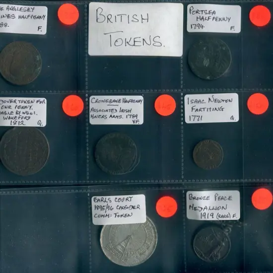 Britain 1788 Anglesey Mines Halfpenny, 1794 ...