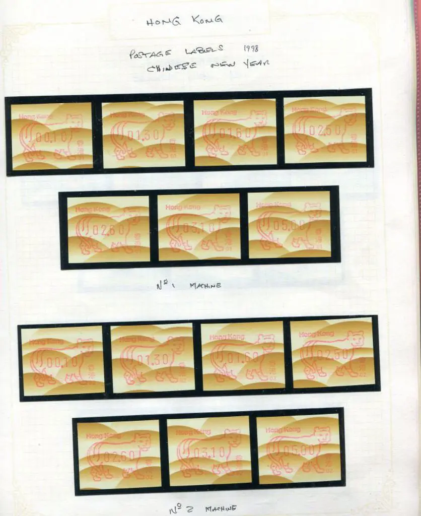 Hong Kong 1986-1998 Chinese New Year Framas ... Image 1++