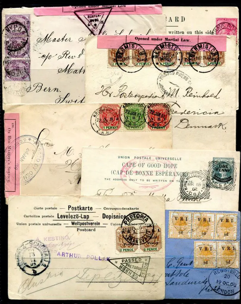 South Africa 1899-1902 Anglo-Boer War outgoing ... Image 1++