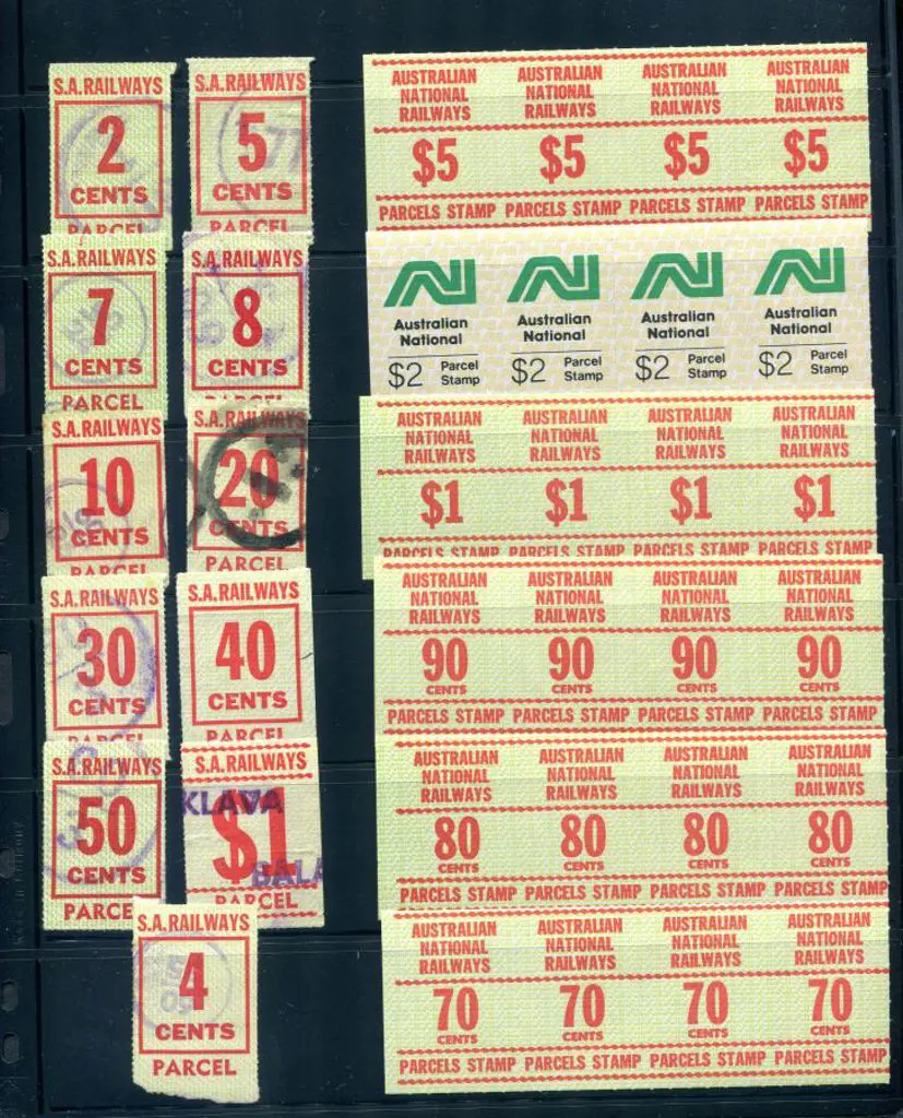 South Australia Various Revenues on stockcards & ... Image 1++