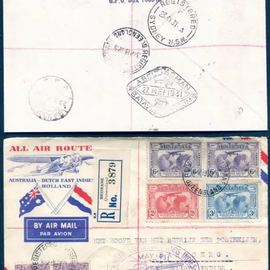 1931 (22nd May) Australia to Java leg on the KLM ...